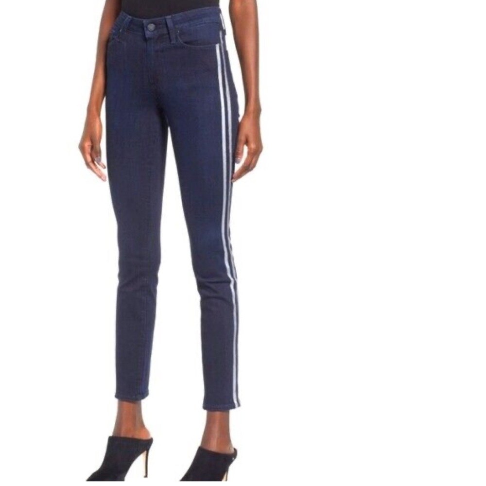 Paige Hoxton Ankle Peg Side Stripe Jeans